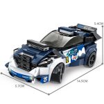 Wange Rally Car Racing Blu 172 Mattoncini Compatibili 4