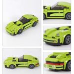 Wange Supercar Modellino Porsche 911 Carrera 161 Mattoncini Compatibili 4