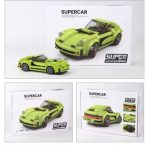 Wange Supercar Modellino Porsche 911 Carrera 161 Mattoncini Compatibili 6