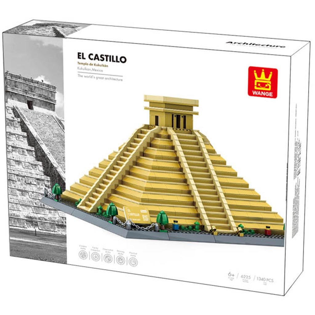 El Castillo Maya Wange Compatibile Con Brand Famosi