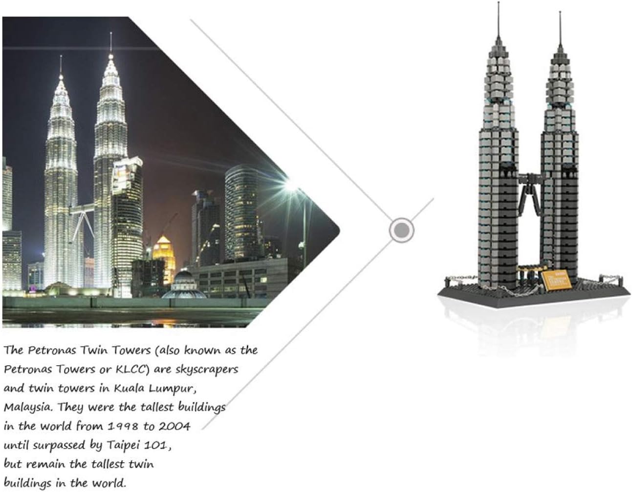 Petronas Tower Modellino Da Costruire