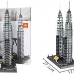 Petronas Tower Wange Misure Modellino Architettonico