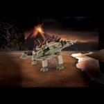 Stegosauro Compatibile 4kiddo Modellino Vulcano