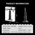 Willis Tower Misure Modellino Wange