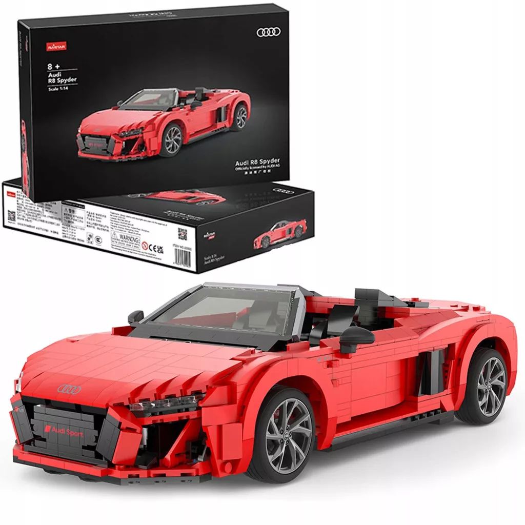 Modellino Audi R8 Spyder – Rastar 1440 Pz Da Costruire