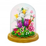 Bouquet Fiori Da Costruire 487 Pezzi Compatibili Con Mattoncini Piante E Fiori