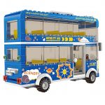 Bus Urbano Wange 3970 257 Pezzi Compatibili Con Mattoncini Principali Marche Retro