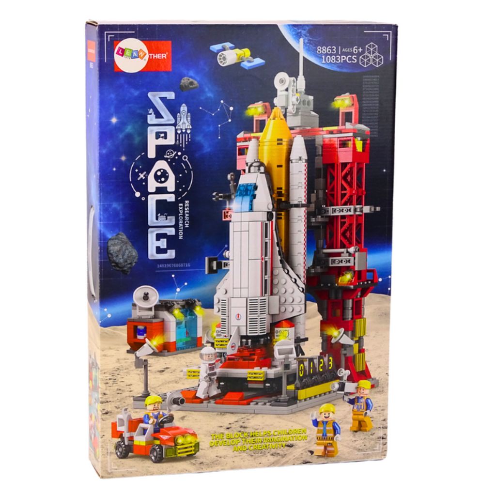 Piattaforma Di Lancio Spaziale Da 1083 Pz Compatibile Con Il City Space