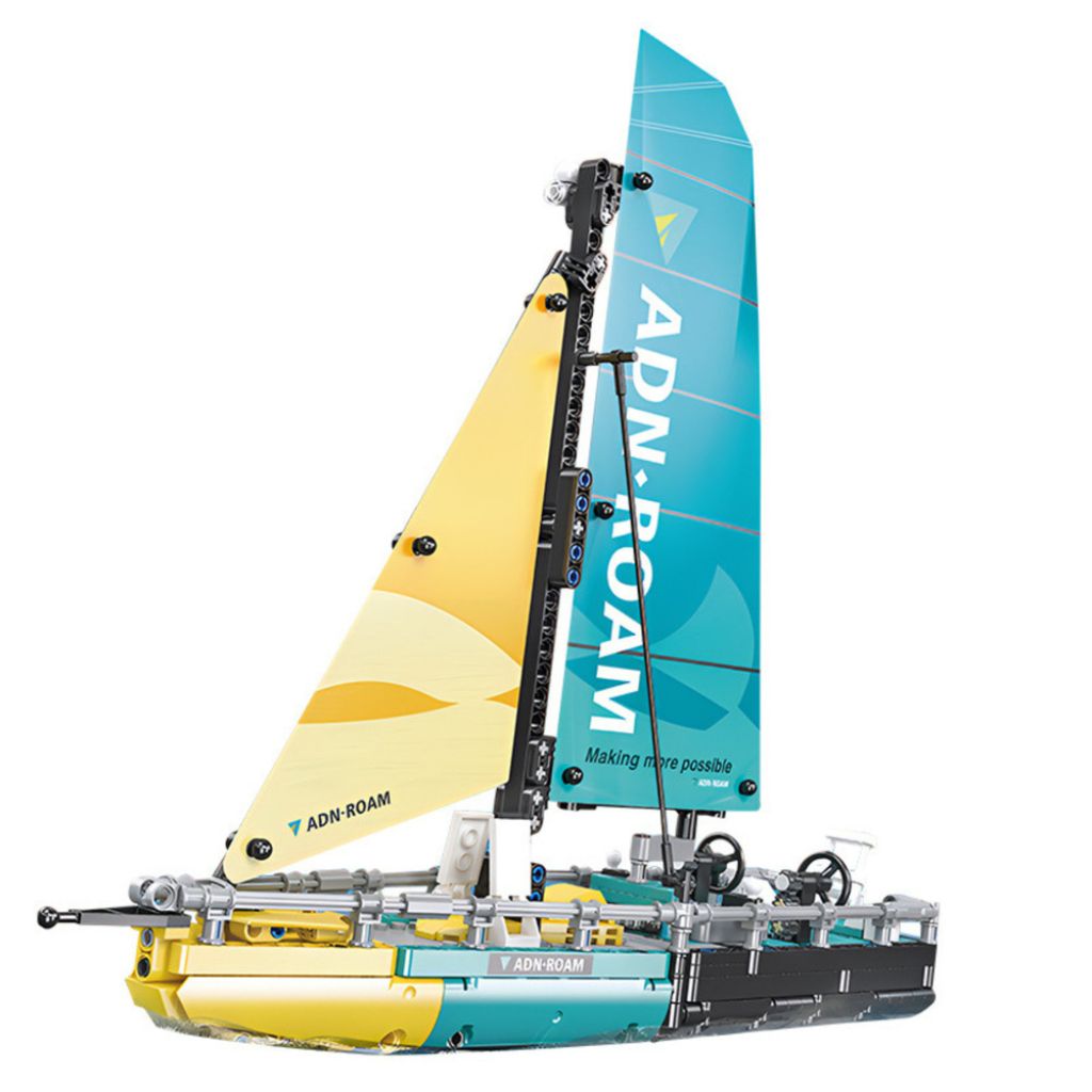 Racing Yacht 675 Pz Compatibile Con Mattoncini Brand Technic