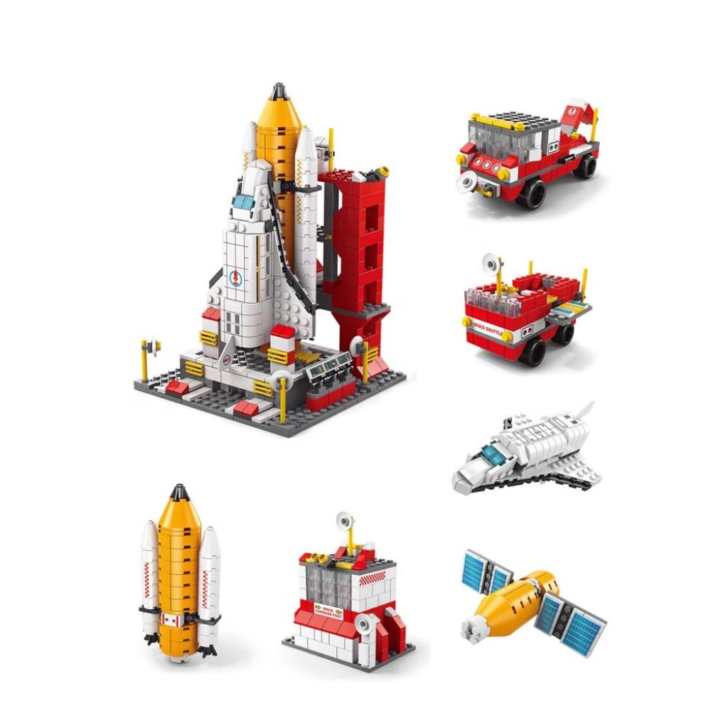Razzo Spaziale 6 In 1 Da 1000 Pezzi