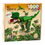 Set 6 Dinosauri Da Costruire Da 1000 Pz Compatibile Con Brand Famosi Dinosauri