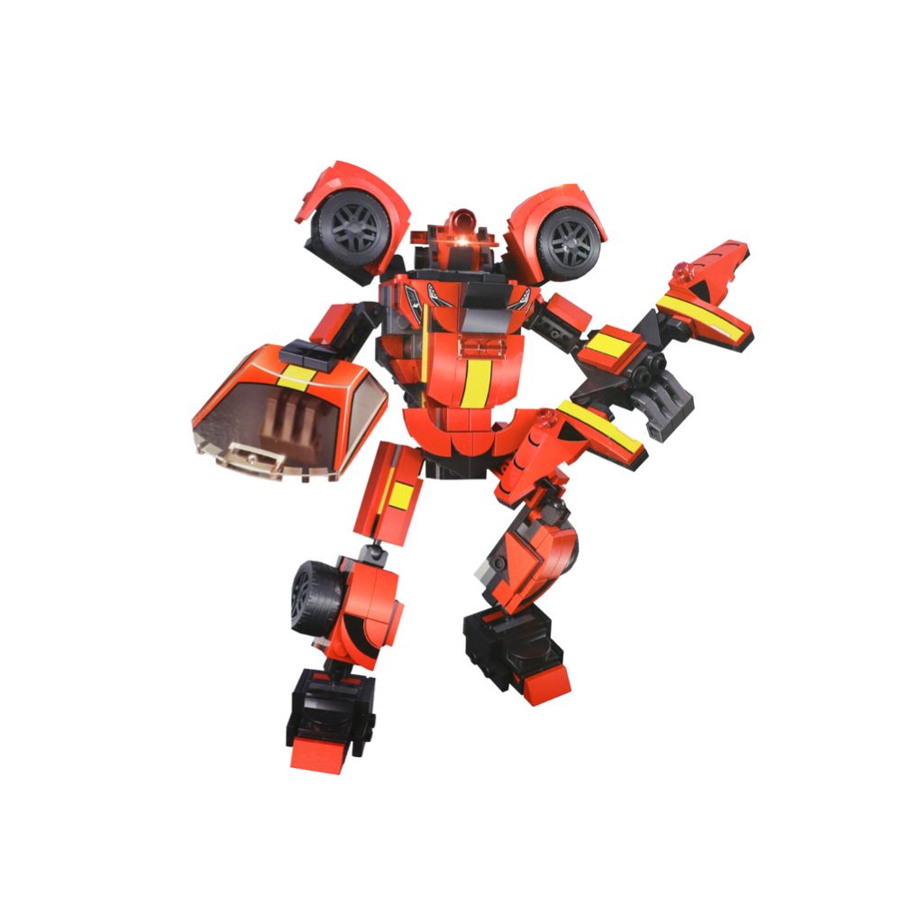 Speedmecha Bb201 351 Pezzi Supercar E Robot Mecha