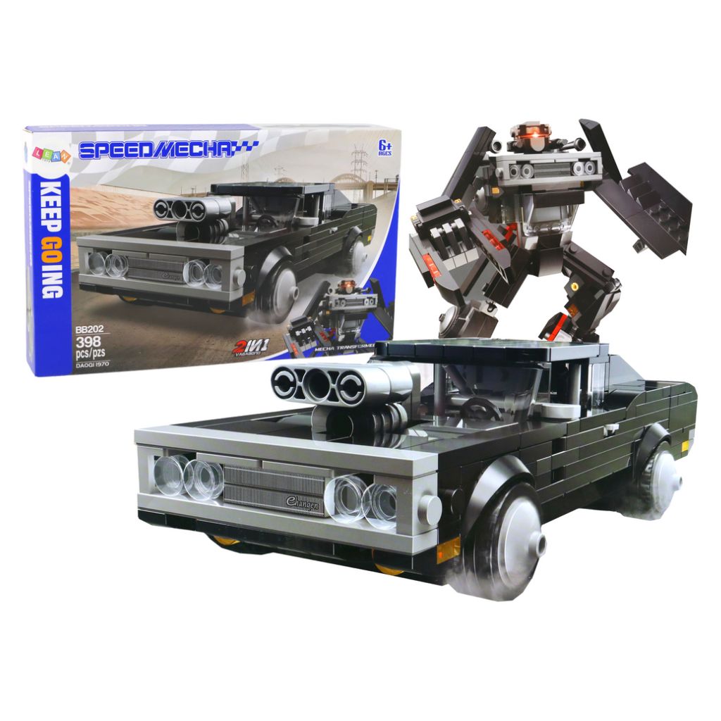 Speedmecha Bb202 398 Pezzi Supercar E Robot Compatibile