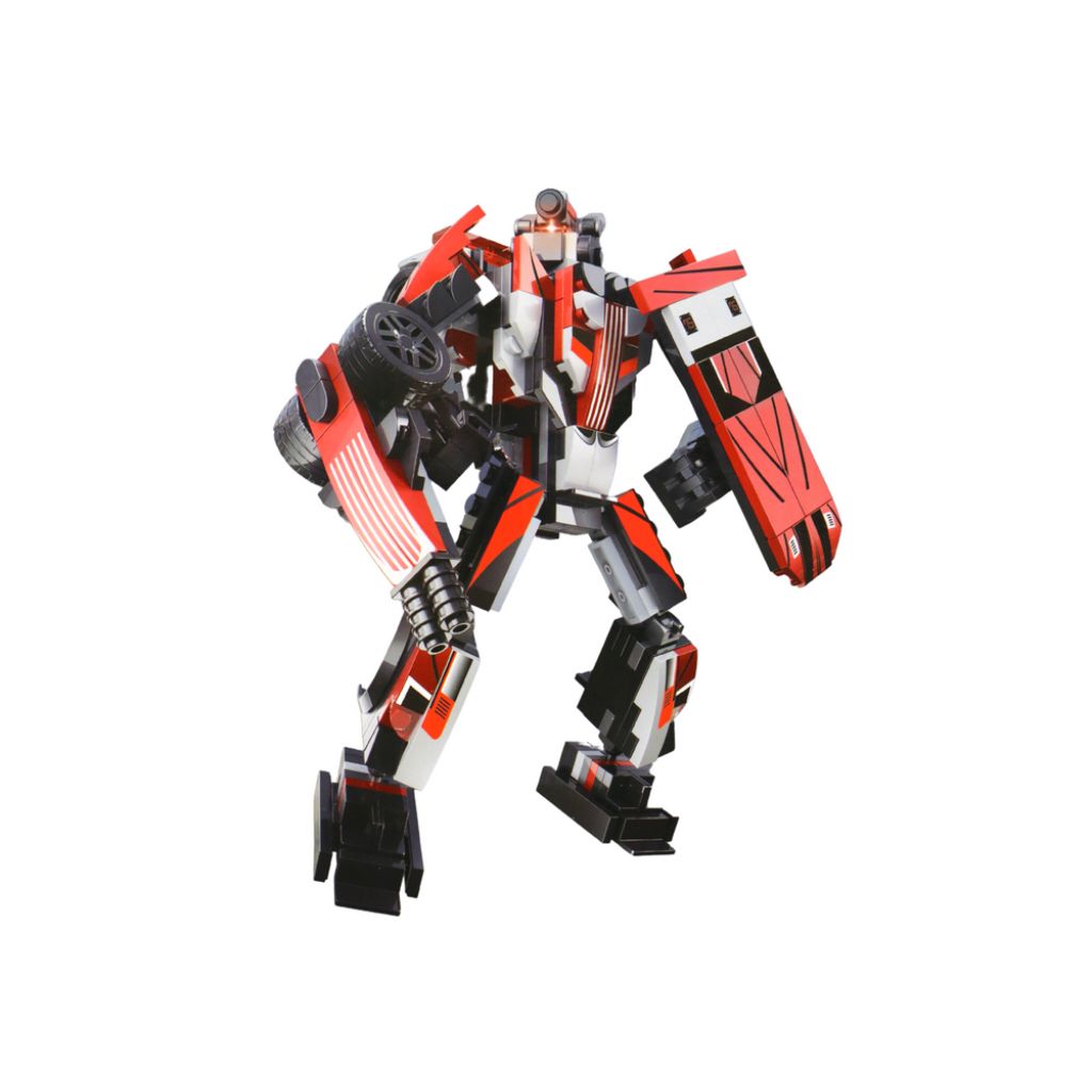 Set Porsche 963 E Robot Mecha Compatibile