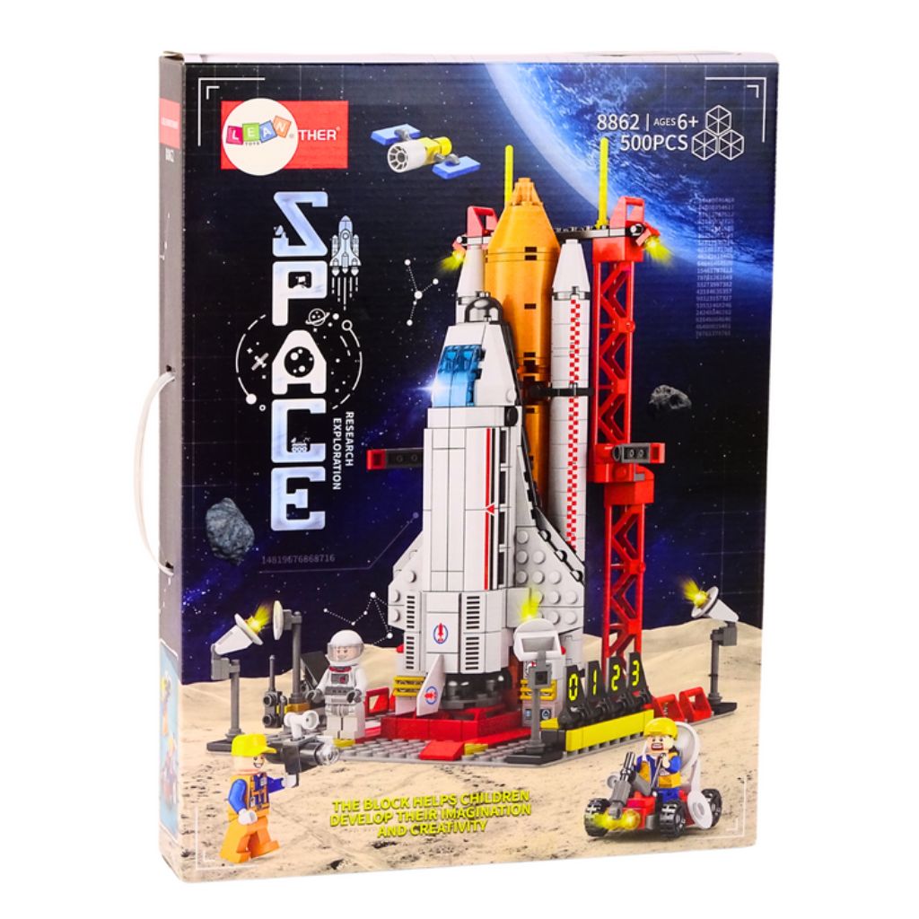 Set Di Costruzioni Space Rocket Da 506 Pz Compatibilejpg