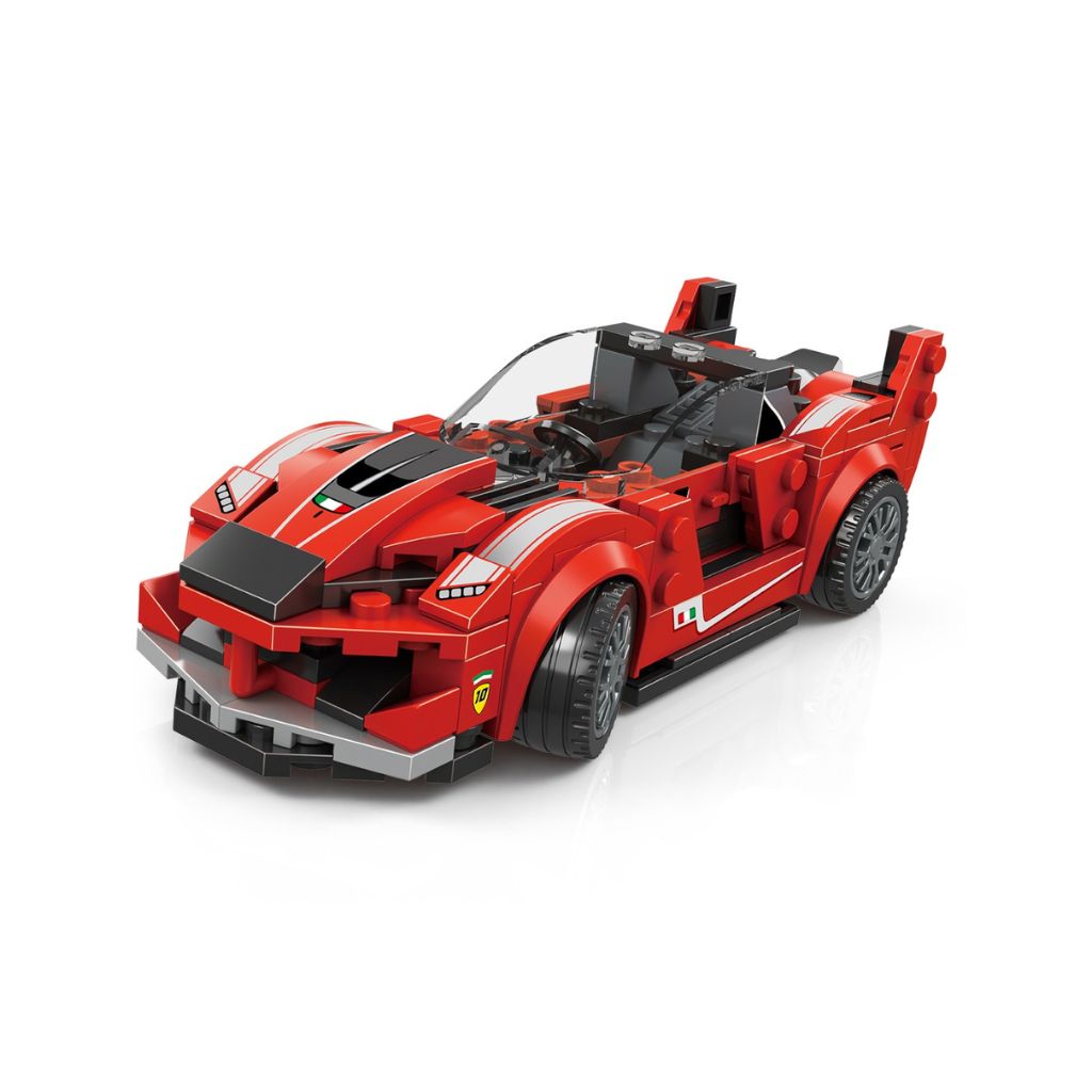 Wange Supercar Rosso Gara 184 Pezzi