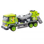 Camion Betoniera E Rullo Compressore Da 369 Mattoncini Compatibili Betoniera