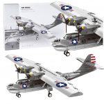 Idrovolante Militare Pby 5a Catalina 364 Pezzi Compatibile Con Mattoncini Famosi