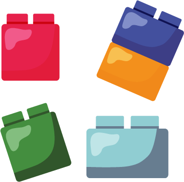 Mattoncini Compatibili Pezzi Colorati Sherwood