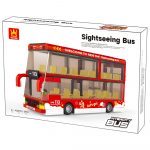 Modellino Autobus Due Piani Wange 5970 436 Mattoncini Compatibili Principali Marche City Box