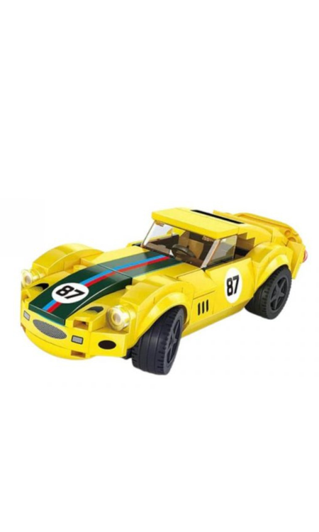 Supercar Cobra American Gialla
