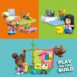 Set Barbie Mega Construx Bambole