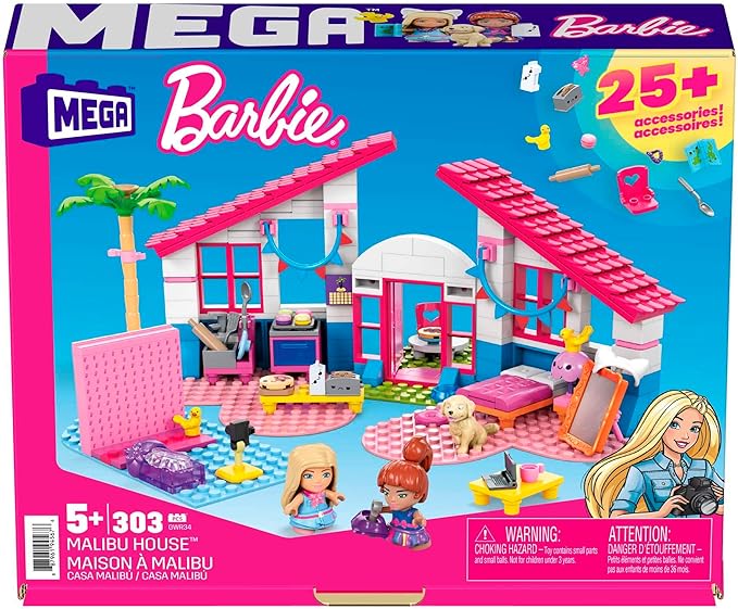 Set Mega Barbie Casa Malibu Scatola
