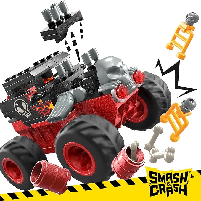 Set Mega Hot Wheels Bone Shaker Mattoncini Compatibili
