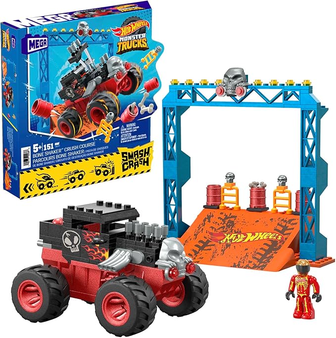 Set Mega Hot Wheels Bone Shaker