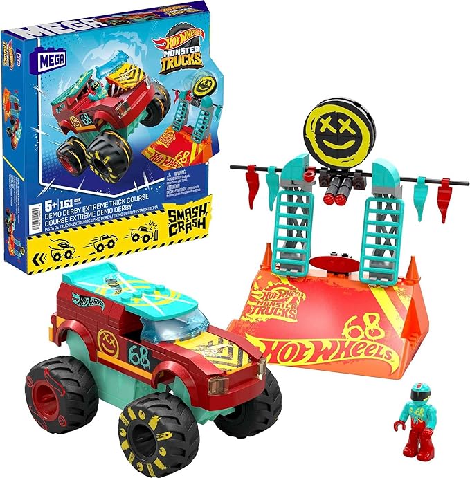 Set Mega Hot Wheels Monster Trucks