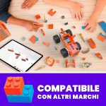 Set Mega Hot Wheels Tiger Shark Mattoncini Compatibili