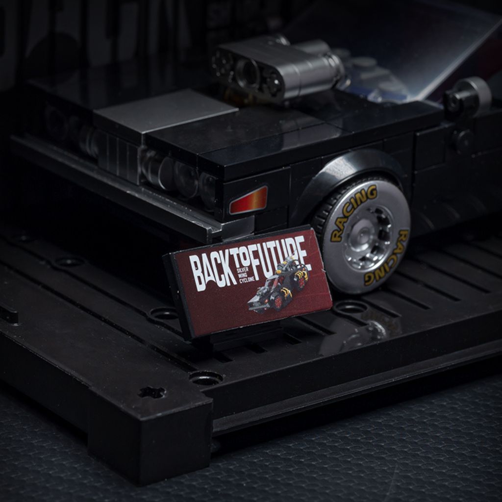 Back To The Future Car Modellino Auto 574 Mattoncini Compatibili