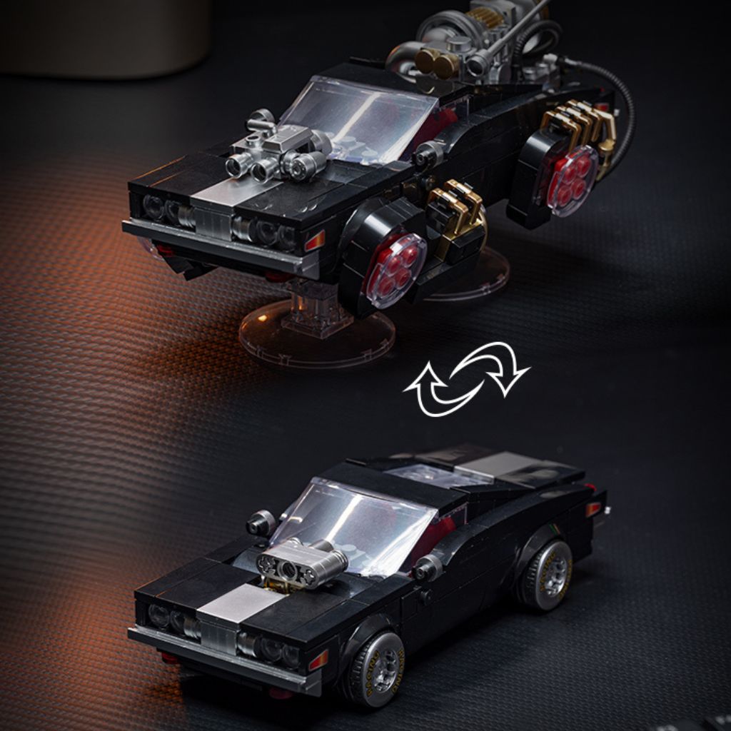 Back To The Future Car Modellino Auto 574 Mattoncini Compatibili
