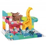 Pista Con Dinosauri E Biglie 62 Mattoncini