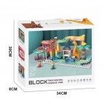 Pista Dinosauri Con Biglie 147 Mattoncini Da Costruire