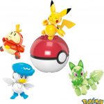 Pokemon Paldea Set Con Poke Ball Pikachu Fuecoco Sprigatito Quaxly