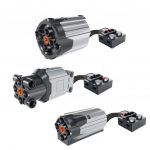 Wange Set Batterie E 3 Tipi Di Motore 81 Mattoncini Technic