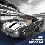 Wange Supercar American Muscle Car Modellino Da 187 Mattoncini
