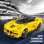 Wange Supercar Ferrari Laferrari Gialla 143 Mattoncini