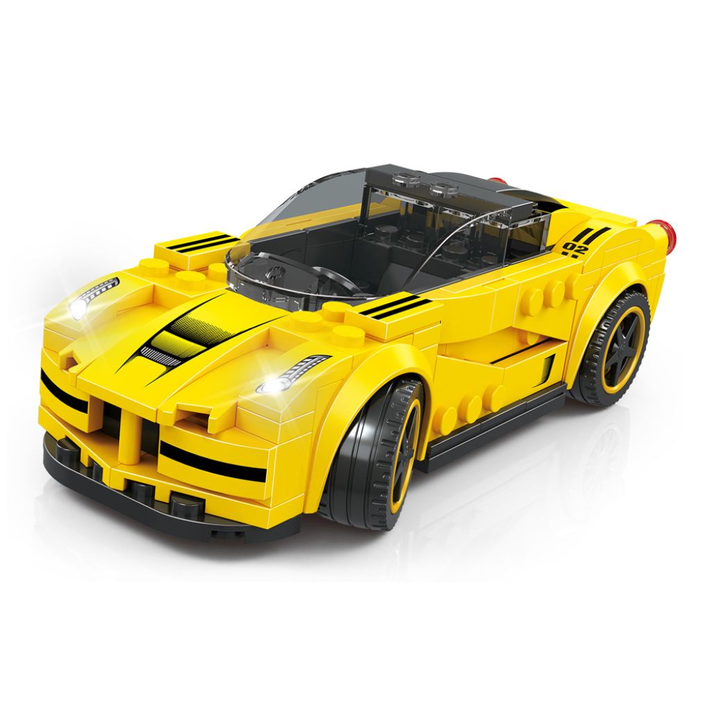 Wange Supercar Ferrari Laferrari Gialla 143 Pezzi