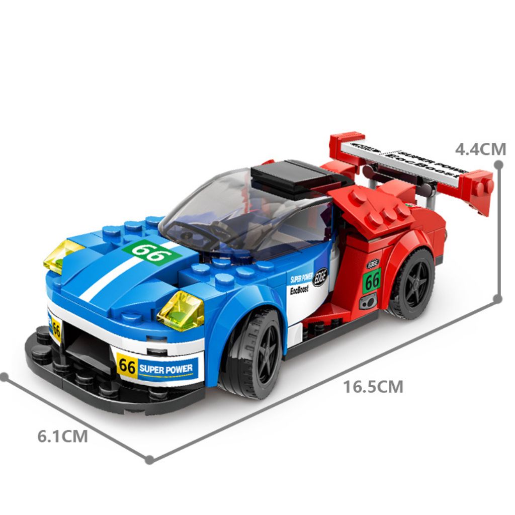 Wange Supercar Ford Gt 165 Mattoncini