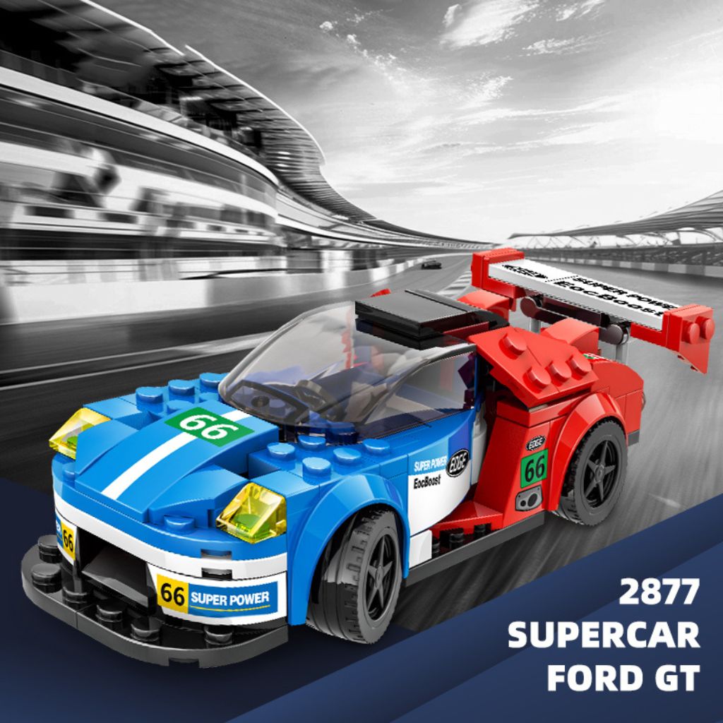 Wange Supercar Ford Gt3 Da 165 Mattoncini