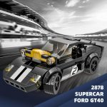 Wange Supercar Ford Gt40 Modellino Da 193 Mattoncini