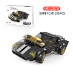 Wange Supercar Ford Gt40 Modellino Da 193 Mattoncini Compatibili
