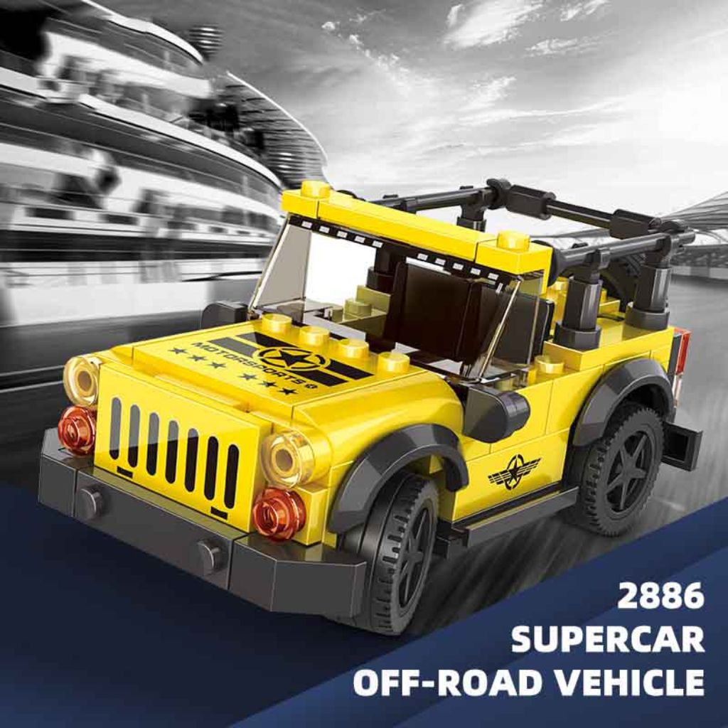 Wange Supercar Offroad Jeep Cabrio 122 Mattoncini