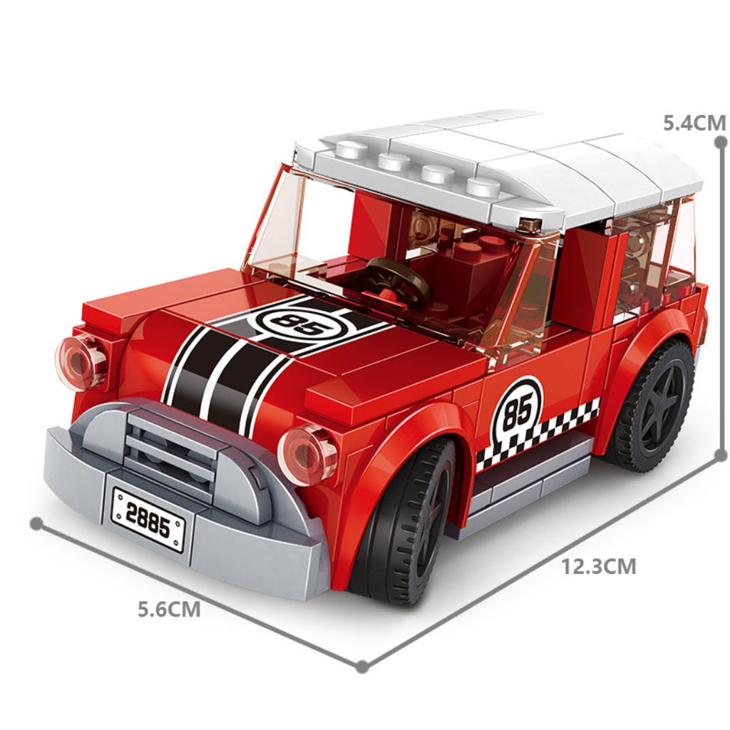 Wange Supercar Modellino Minicar Vintage 115 Mattoncini