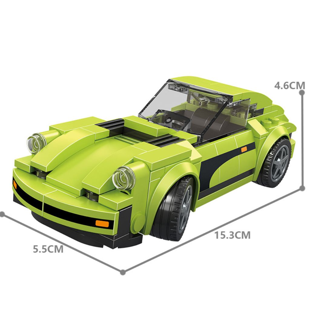 Wange Supercar Modellino Porsche 911 166 Mattoncini