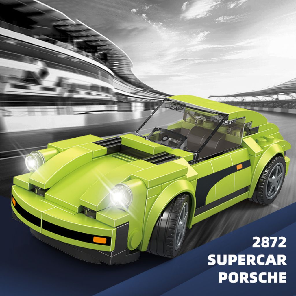 Wange Supercar Modellino Porsche 911 166 Pezzi