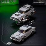 Back To Future Macchina Ritorno Al Futuro Ispirata A Aston Martin Grigia 506 Mattoncini 3