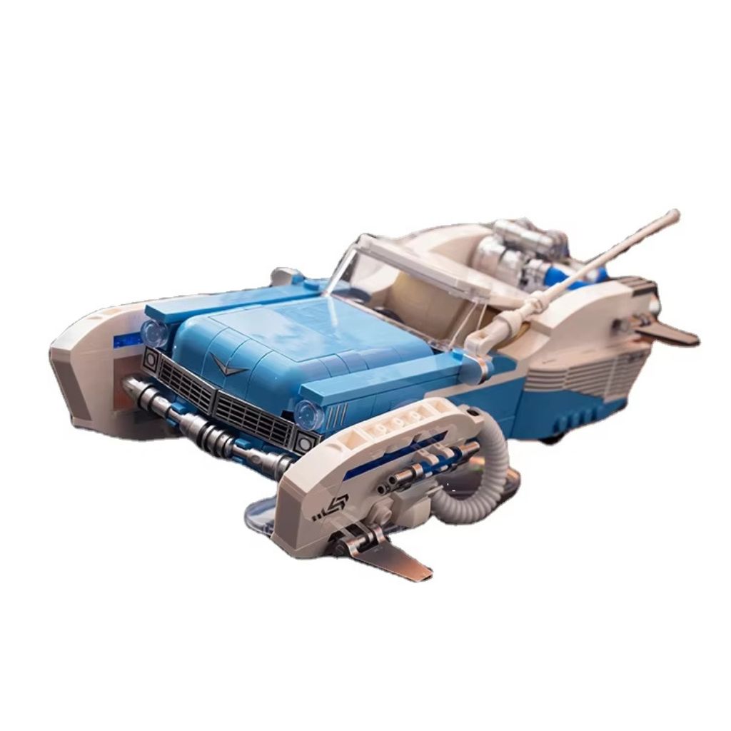 Macchinina Back To Future Modellino Future Car 589 Mattoncini Compatibili